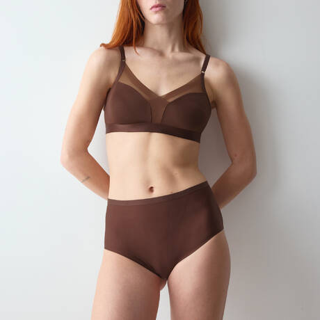 2 pieces set TRIUMPH Shape Smart Velvet Chocolate