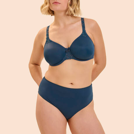 2 pieces set SIMONE PÉRÈLE Andora Bleu Pétrole