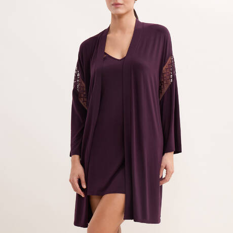 Ensemble 2 pièces AUBADE Sweet Obsession Deep Berry