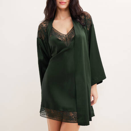 2 pieces set AUBADE Midnight Whisper Mysterious Green