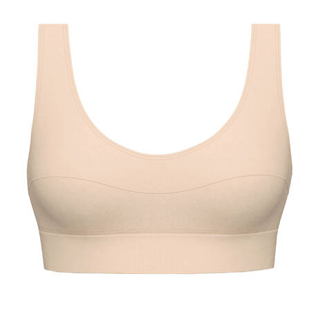 CALIDA Brassière de sport en coton Elastic Rose teint