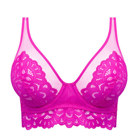 PRIMADONNA TWIST Lace Triangle bra Dear Night Influencer Pink