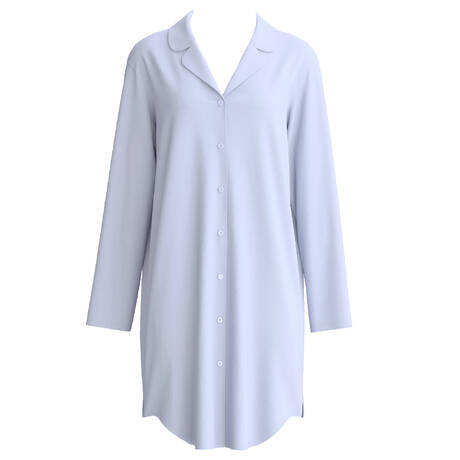 CALIDA Nachthemd aus Baumwolle Édition 85 Milky Blue