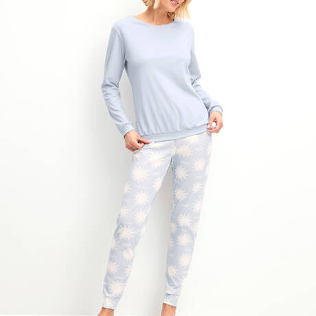 CALIDA Cotton Pajamas Édition 85 Harmony Blue
