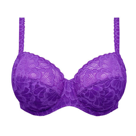 PRIMADONNA TWIST Lace Full-cup bra Mocuto Italian Acai