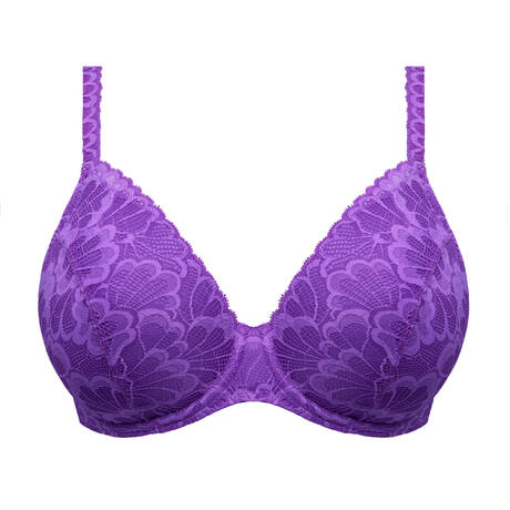 PRIMADONNA TWIST Lace Heart-shaped padded bra Mocuto Italian Acai