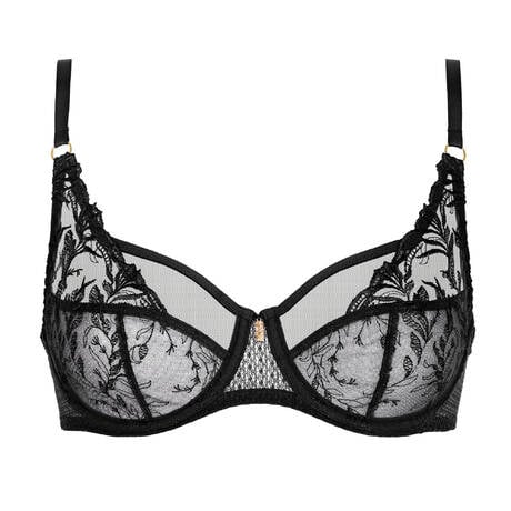 AUBADE Full-cup bra Hidden Treasure Black