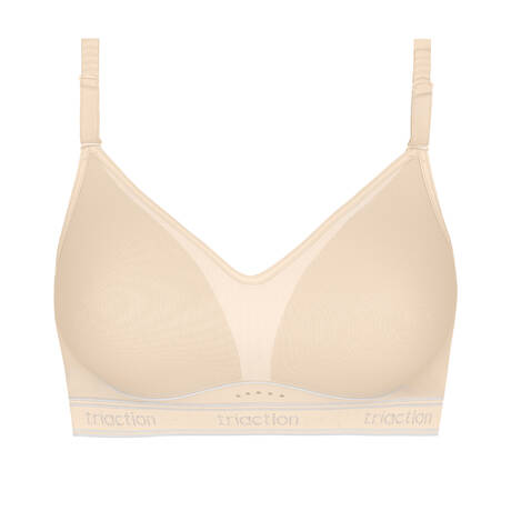 TRIUMPH Sports bra Cardio Breeze wireless Triaction Tender Beige