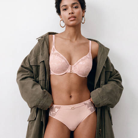 Ensemble 2 pièces CHANTELLE Idyll Rose Taffetas