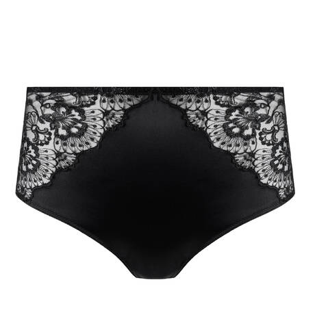 I.D. SARRIERI High-waisted panty Blossomfall Black