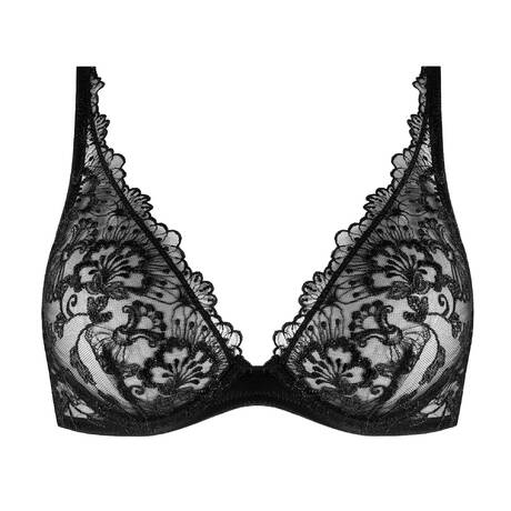 I.D. SARRIERI Soutien-gorge triangle Blossomfall Noir