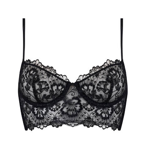 I.D. SARRIERI Bustier Blossomfall Black