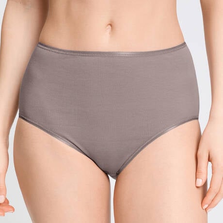 HANRO Cotton High-waisted panty Cotton Seamless Stormy Rose