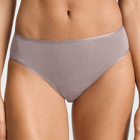HANRO Cotton Brief Cotton Seamless Stormy Rose