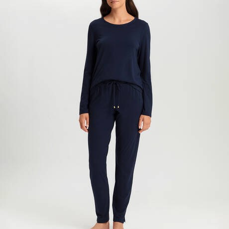 Ensemble 2 pièces HANRO Sleep & Lounge Deep Navy