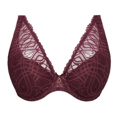 PRIMADONNA Lace Padded triangle bra Salerno Evening Red