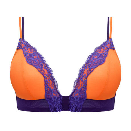 SARDA Soutien-gorge triangle sans armatures Bremer Orange Shock