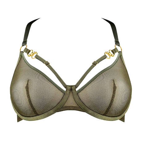 BORDELLE Balconette bra Neda Olive