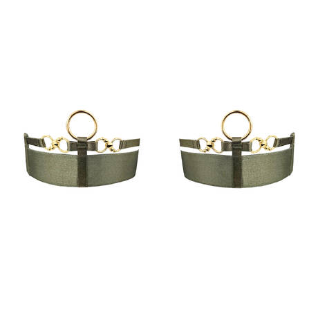 BORDELLE Garters Neda Olive