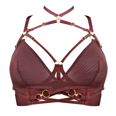 BORDELLE Convertible open-cup bustier bra Neda Morello