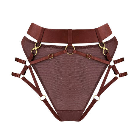 BORDELLE High-waisted open panty Neda Morello