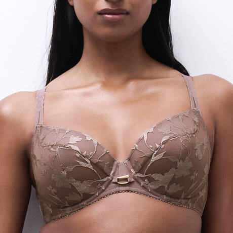 CHANTELLE Vollschalen-BH Idyll Muscade