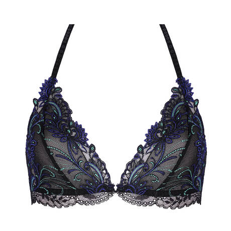 LISE CHARMEL Soutien-gorge triangle ouverture frontale Éclat Joaillerie Éclat Saphir