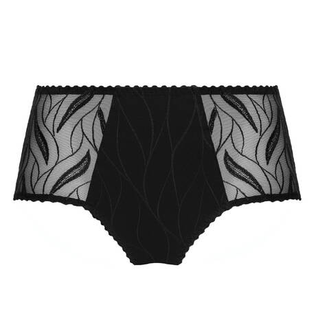 LOUISA BRACQ High-waisted panty Julia Black
