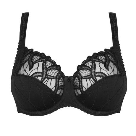 LOUISA BRACQ Full-cup bra Julia Black