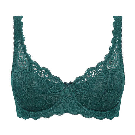 TRIUMPH Soutien-gorge balconnet coques en dentelle Amourette Teal Green