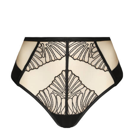 PRELUDE Culotte haute Rouge Interdit Noir