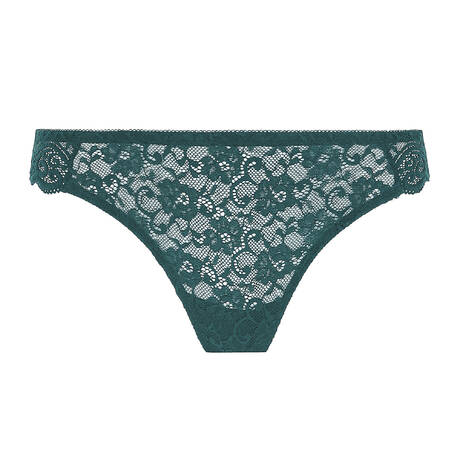 TRIUMPH Thong lace Amourette Teal Green