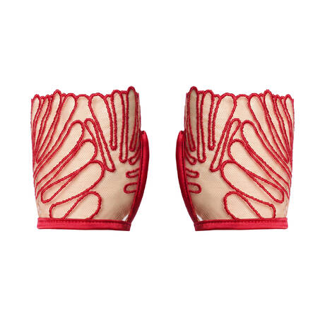 PRELUDE Mitaines Rouge Interdit Rouge