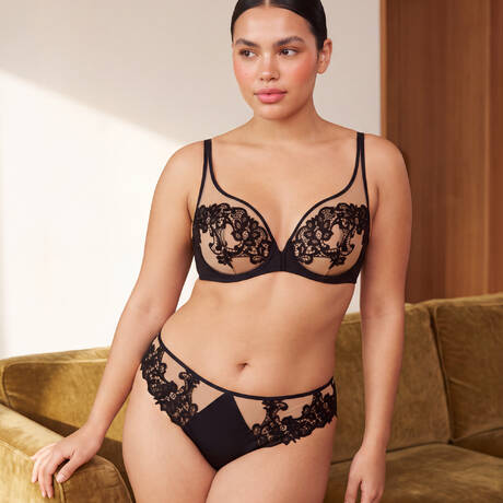 2 pieces set SIMONE PÉRÈLE Saga Tatoo Noir