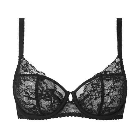 CHANTELLE Soutien-gorge corbeille en dentelle Pulp Kiss Noir