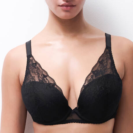 CHANTELLE Lace Padded bra Pulp Kiss Black