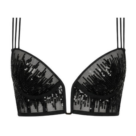 LIVY Soutien-gorge bustier Electric Desire Noir