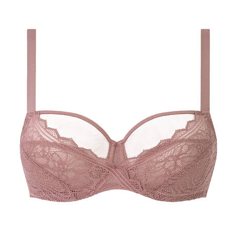 CHANTELLE Full-cup bra lace Easy Feel Floral Touch Rose des Bois
