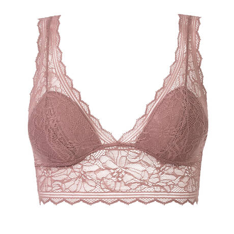CHANTELLE Wireless bra lace Easy Feel Floral Touch Rose des Bois