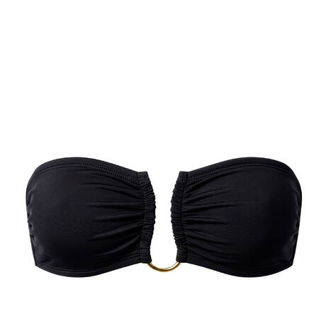 LIVY Haut de maillot de bain bandeau Isla Verde Noir