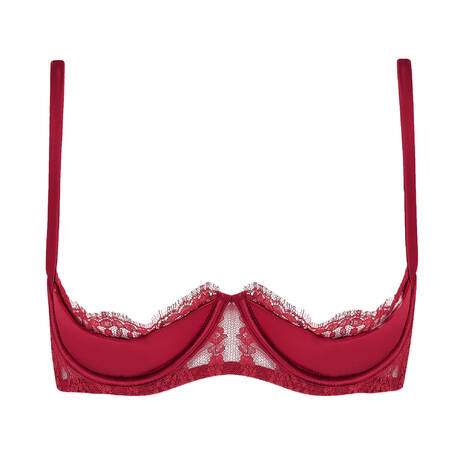 COCO DE MER Lace Ouvert bra Renata Ruby