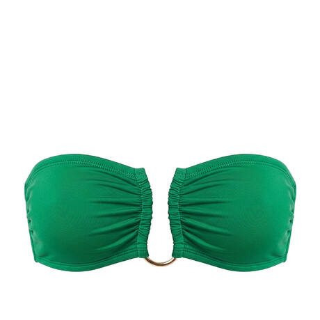LIVY Haut de maillot de bain bandeau Isla Verde Meditation Green