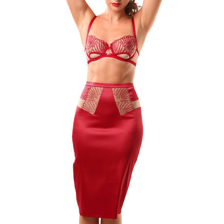 Ensemble 2 pièces PRELUDE Rouge Interdit Rouge