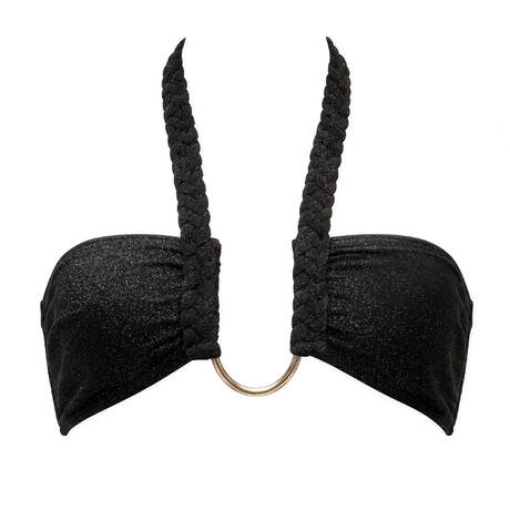LIVY Bandeau bikini top Huntington Black