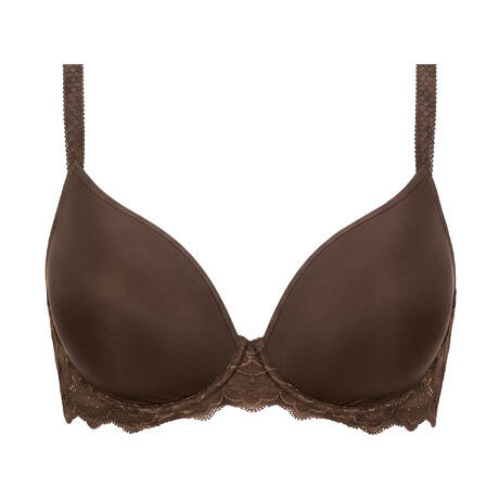 SIMONE PÉRÈLE Spacer T-shirt bra Caresse Cacao