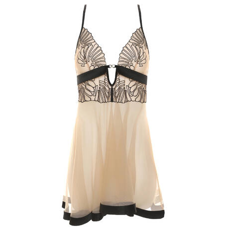 PRELUDE Babydoll Rouge Interdit Black