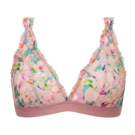 MEY Lace Triangle bra Poetry Vogue Java