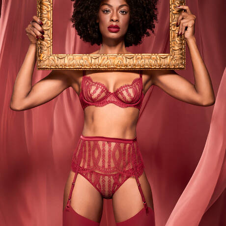 3 teile im set COCO DE MER Renata Ruby