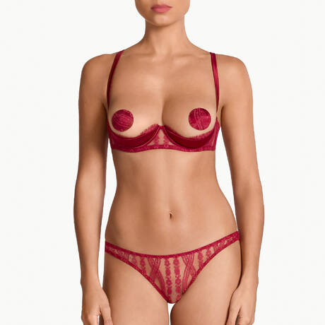 2 teile im set COCO DE MER Renata Ruby