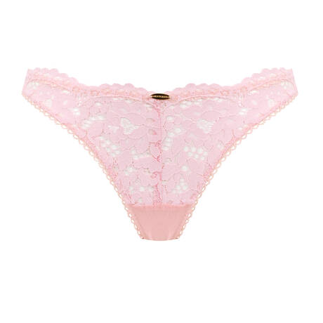 NETTE ROSE Tanga en dentelle Rosie Pink